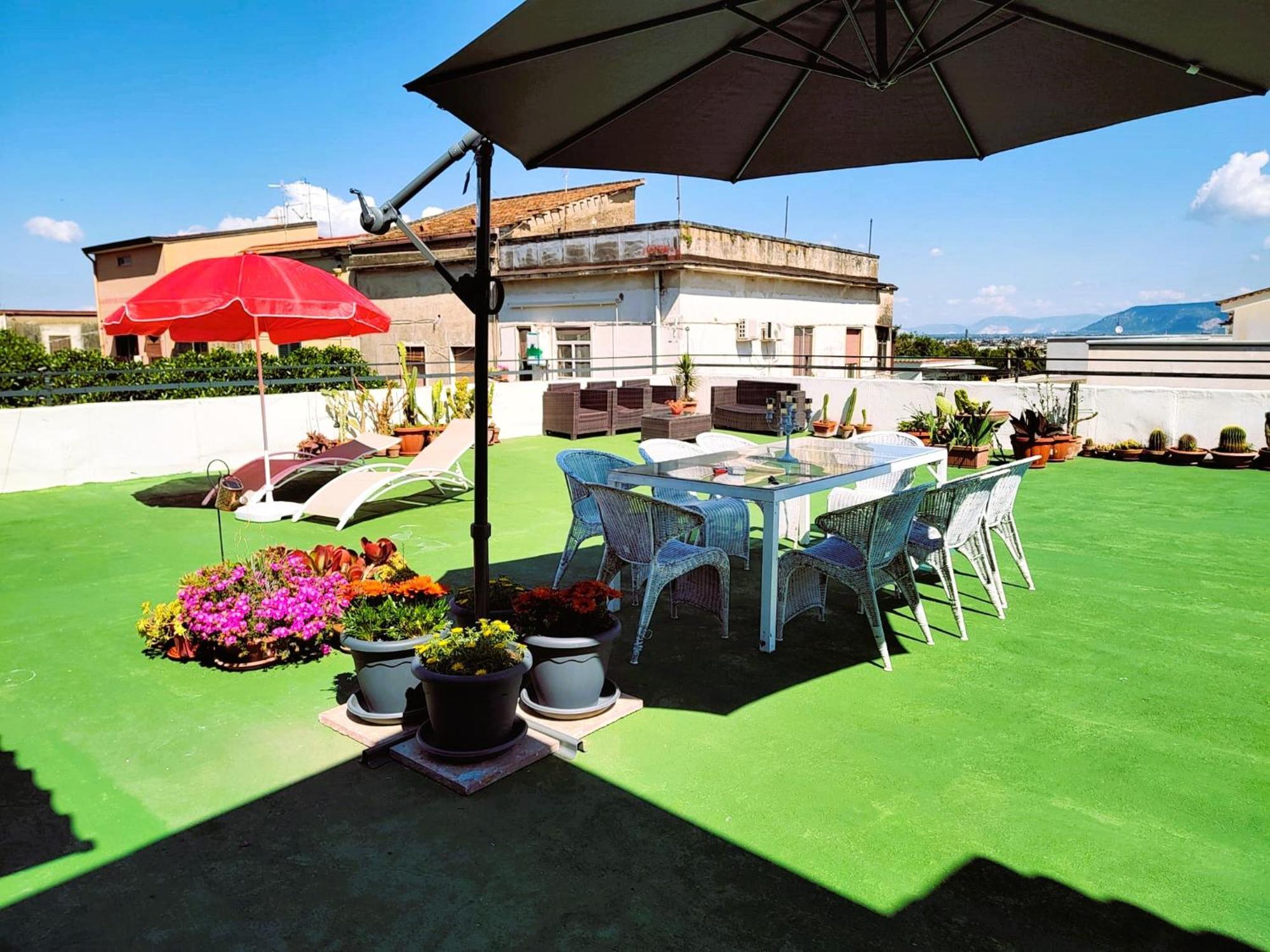 Palazzo Di Donna Panoramic Terraces And Private Parking Strategic To Amalfi Coast, Pompei, Napoli Villa Sant'Egidio del Monte Albino Exterior photo