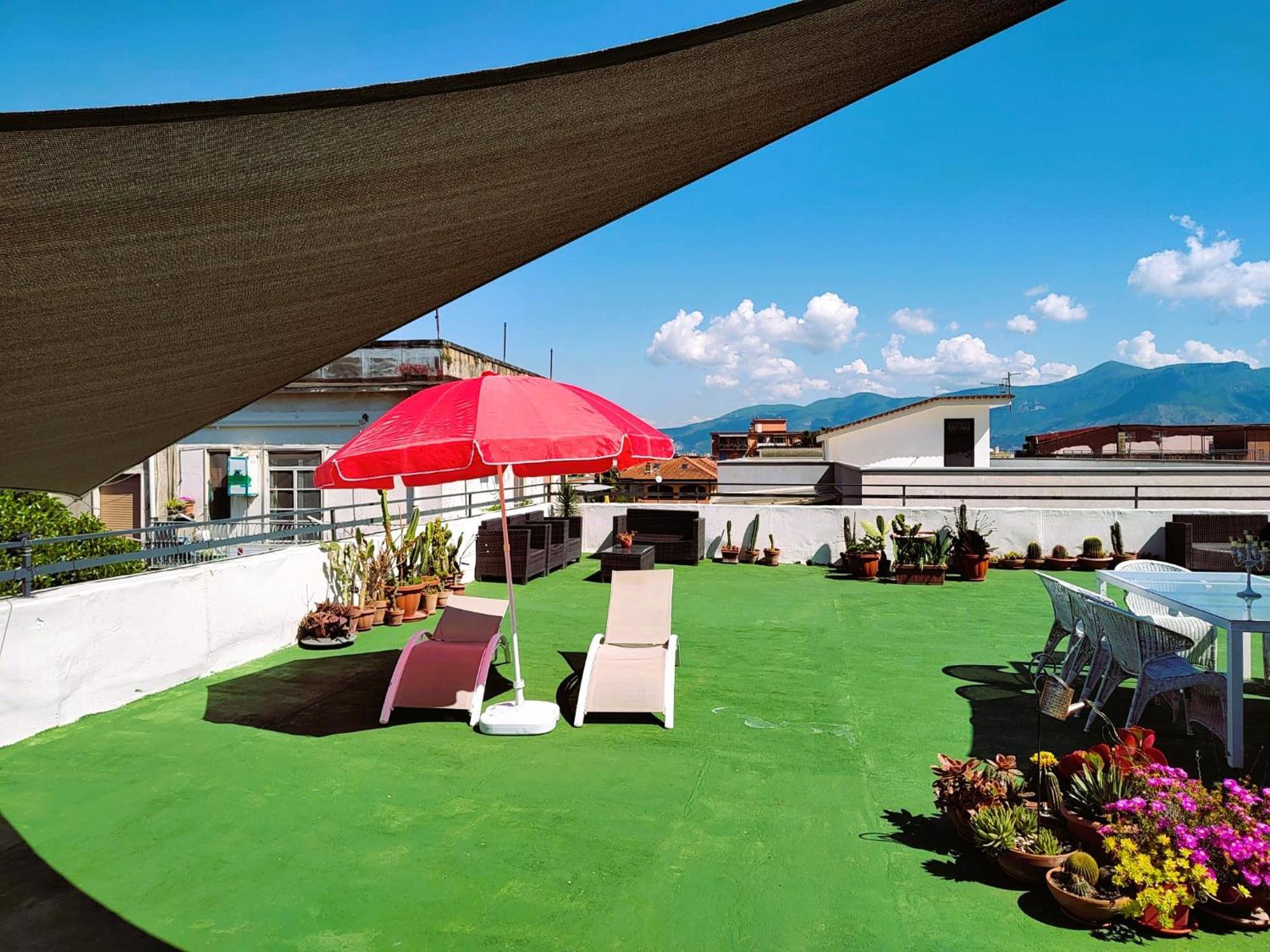 Palazzo Di Donna Panoramic Terraces And Private Parking Strategic To Amalfi Coast, Pompei, Napoli Villa Sant'Egidio del Monte Albino Exterior photo